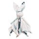 SAMIBOO - DouDou Schmusehäschen aus 100 % Bambus + Silver Plus Protection - FOREST