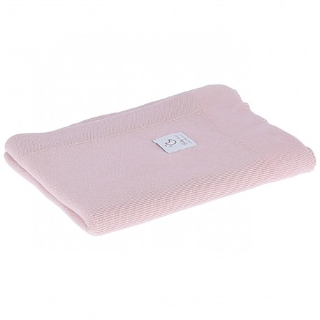 BABYMOON zarte Swaddledecke aus 100% Bambus 80x100cm - DUSKY PINK