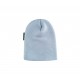 LULLALOVE Premium Beanie aus 100% Merinowolle Gr. S (U 40cm) - BABYBLAU