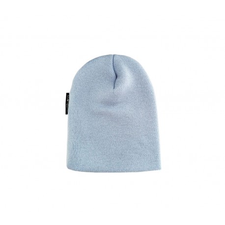 LULLALOVE Premium Beanie aus 100% Merinowolle Gr. S (U 40cm) - BABYBLAU