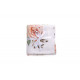 QBANA MAMA 4-Pack Tücher aus 100% Bambusmusselin 30x30cm - VINTAGE FLOWERS