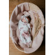 QBANA MAMA - Newborn Haarband aus 100 % Baumwolle - IN BLOSSOM